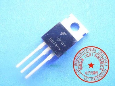 【批發 仙童 全新原裝 FSC 2SB834-Y B834-Y TO-220 正品批發】價格,廠家,圖片,半導體三極管,鴻源拓展(北京)科技-